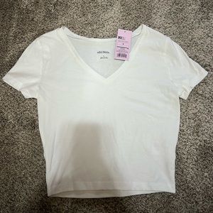 Wild fable cropped tee size small